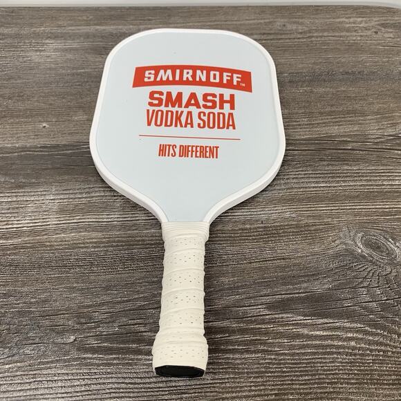 Smirnoff Smash Vodka Soda Promo Pickleball Racquet Paddle - Picture 1 of 3